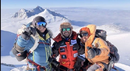 Abiral Rai makes history as first from Rai community to summit Antarctica's highest peak